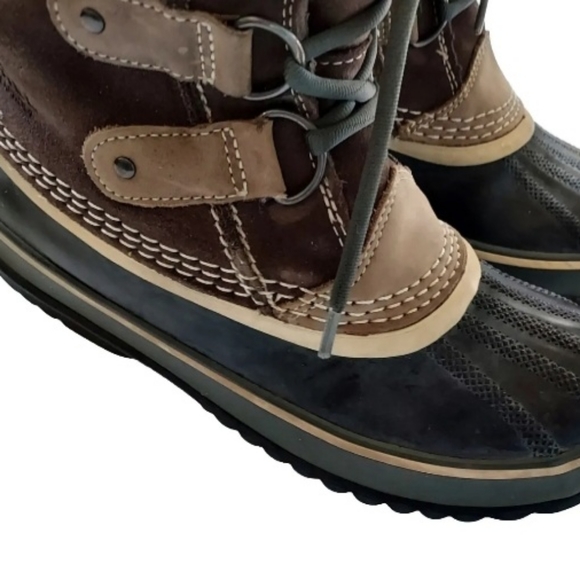 Sorel Gray Joan of Artic Winter Boot Size 9 Faux Fur Lined Style 1540-041 - Picture 5 of 14